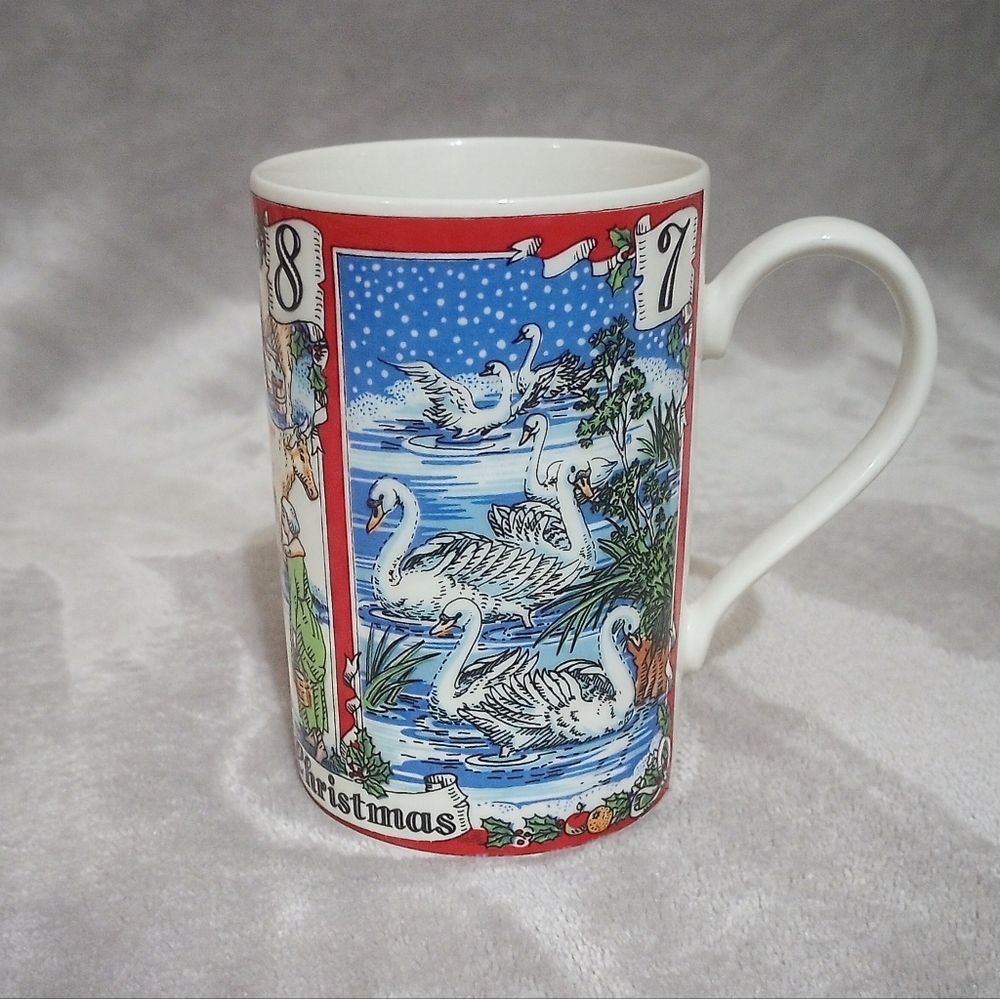 Vintage Dunoon 12 Days of Christmas Mug